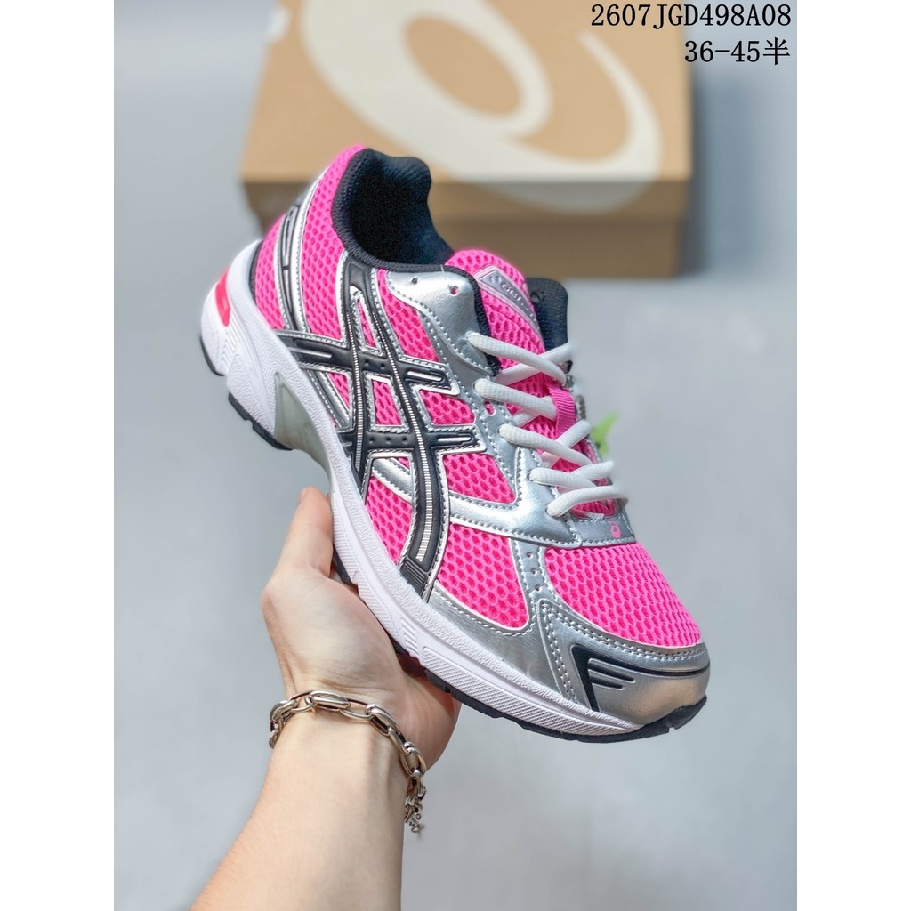 ASICS GEL-1130 Retro Cushioning รองเท้าผ้าใบคู่ Breathable สวมใส่รองเท้าเดินผู้ชายผู้หญิงอินเทรนด์รอ