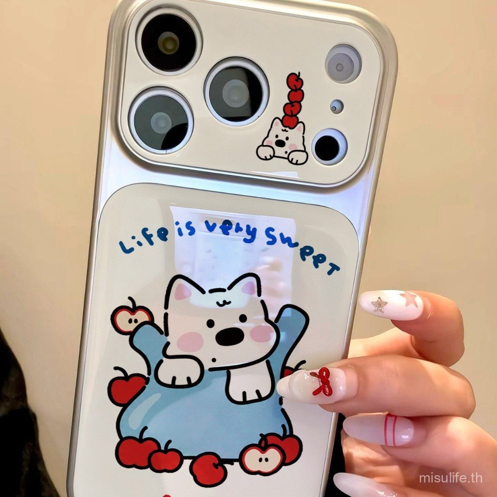 ลูกสุนัขน่ารักเคสโทรศัพท์สําหรับ Samsung S26FE S26ULTRA S25PLUS ใหม่สไตล์ Quick-change กล้อง Cutout นุ่มฝาครอบป้องกัน