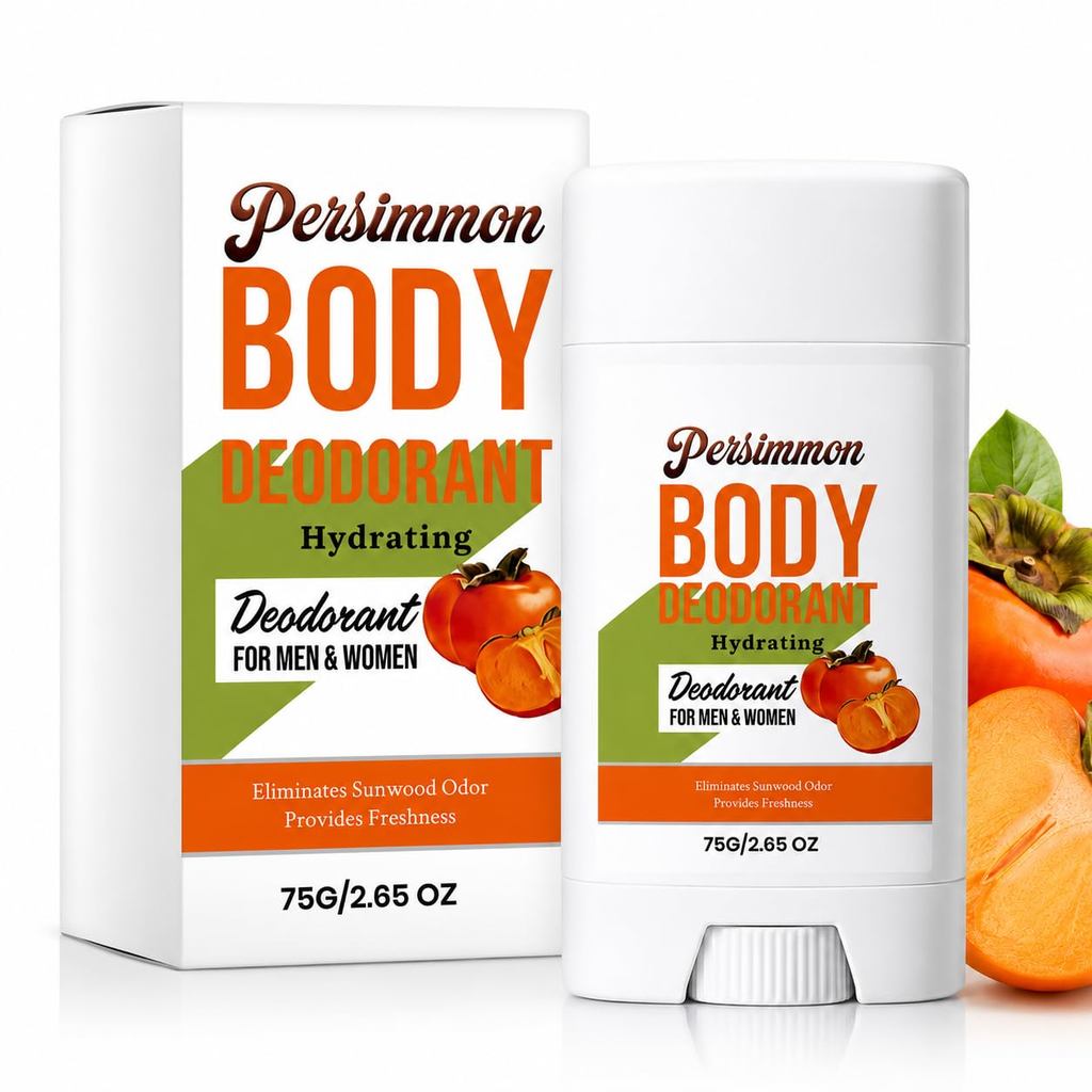 Persimmon Body Stick Against Age Odor – สบู่ Deo สําหรับกลิ่นที่แข็งแรง, ด้วยสารสกัดจาก Kaki, สูตรธร