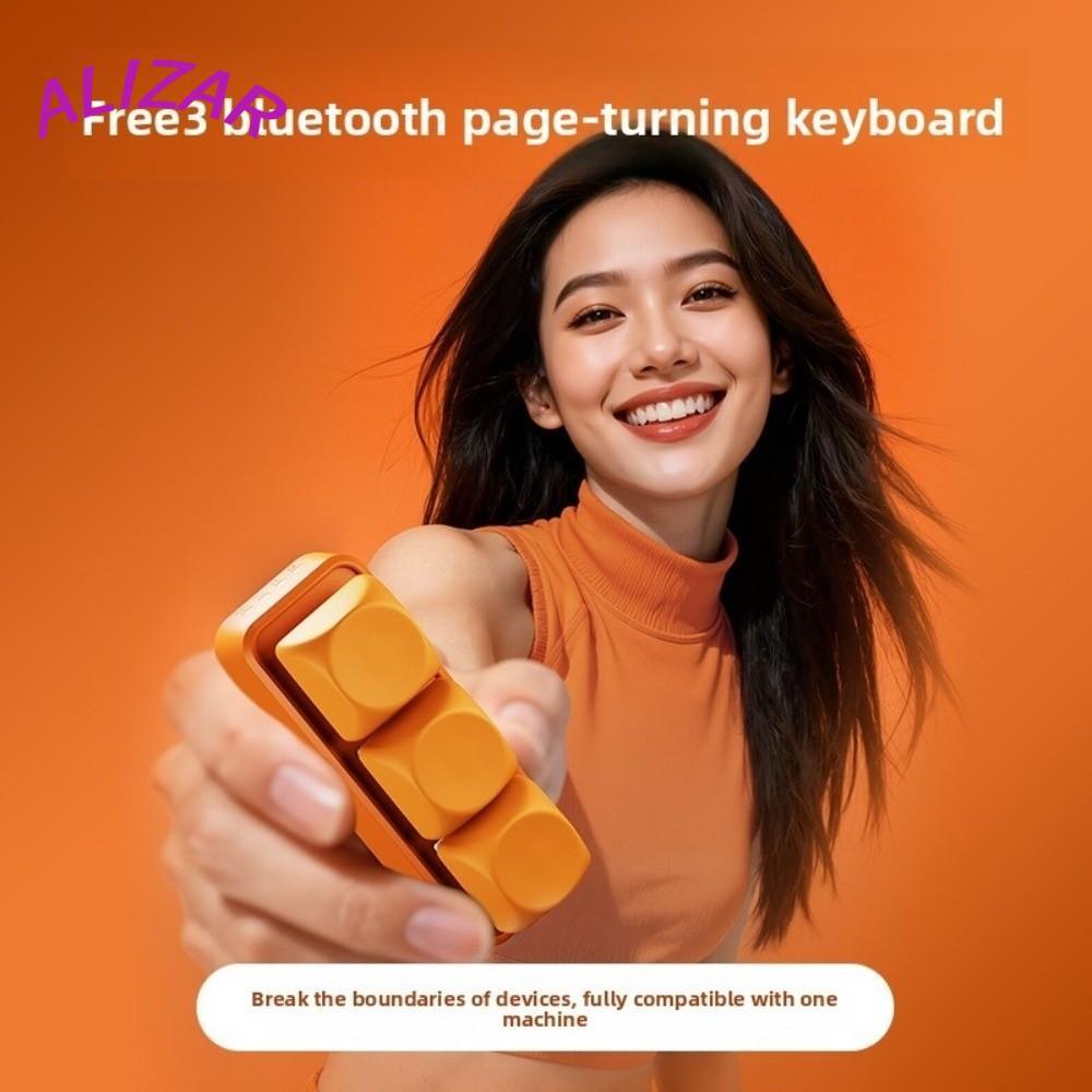 ALIZAR EBook หน้า Turner คีย์บอร์ด,Multi-functional แบบพกพาคีย์บอร์ดหน้า Turner อุปกรณ์สําหรับสไลด์ว