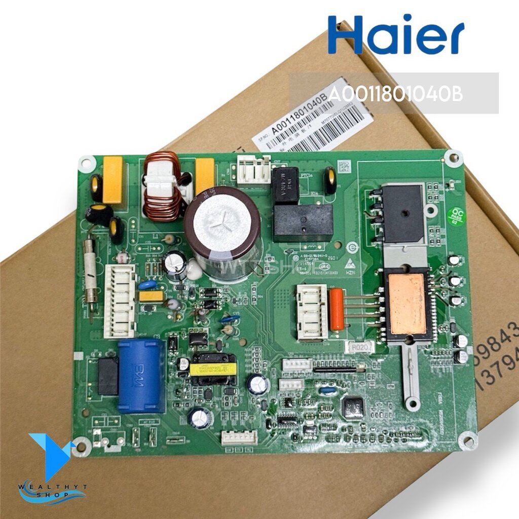 A0011801040B แผงวงจรแอร์ Haier แผงบอร์ดแอร์ไฮเออร์ บอร์ดคอยล์ร้อน รุ่น HSU-12VTRA03T, HSU-12VTAA03T,
