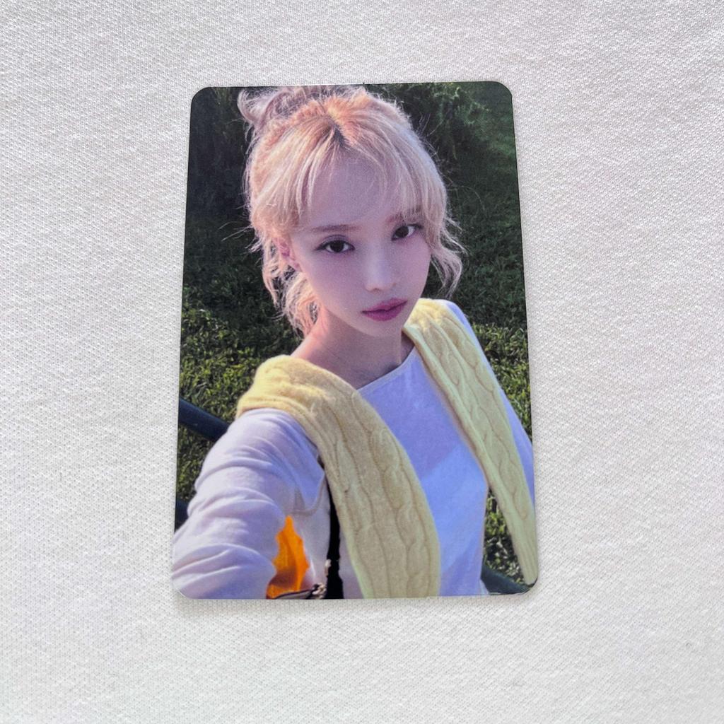 Aespa Zha hmv Bonus mini5 whiplash hmv Bonus Japan Limited Specialty Grapefruit Ning Dongli