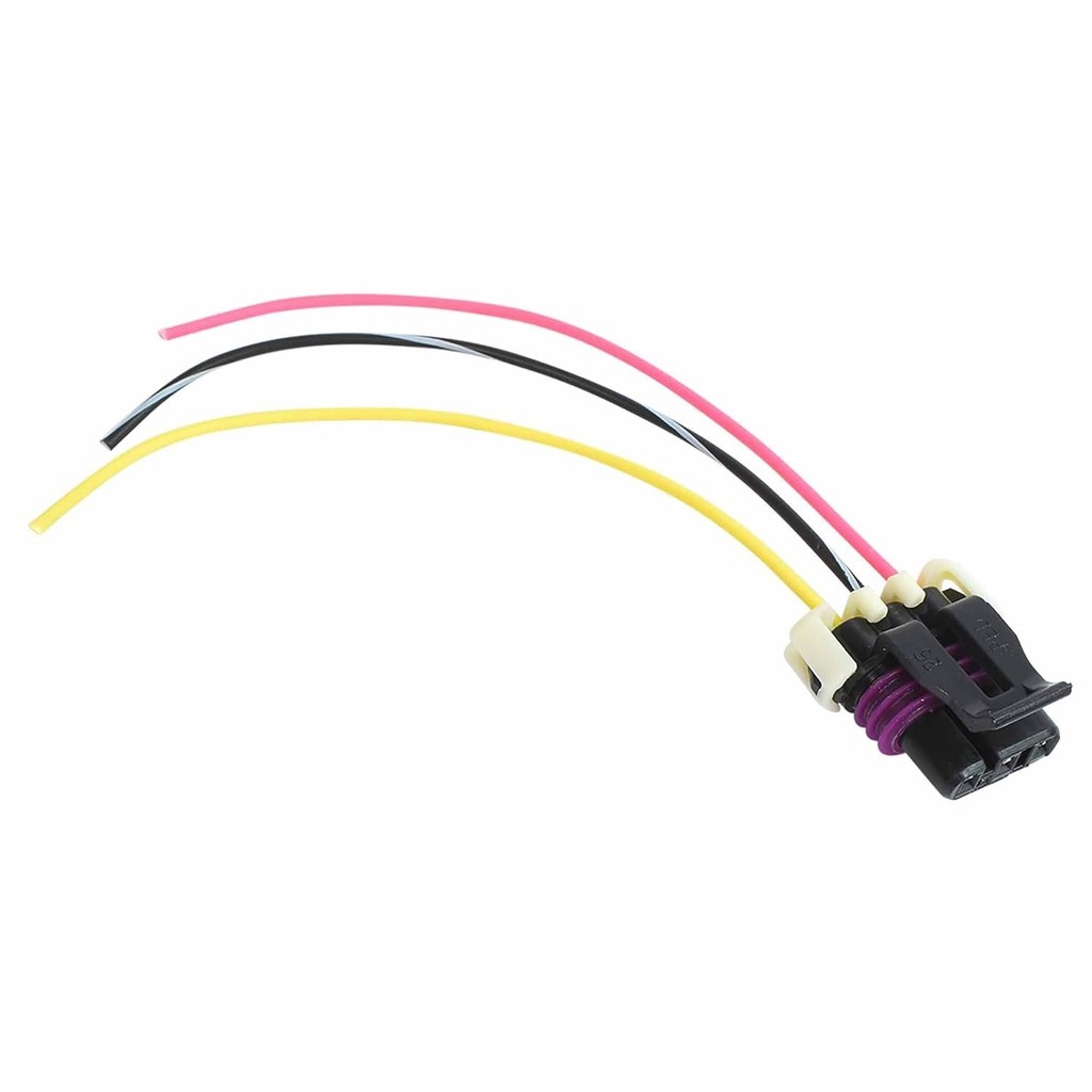ICT Billet สายรัดสายไฟ Pigtail Connector LS Gen 3 MAF Mass Air Flow Intake Sensor 3 สายใช้งานร่วมกับ
