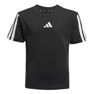 adidas ไลฟ์สไตล์ เสื้อยืดเด็ก Essentials เด็ก สีดำ JE0317