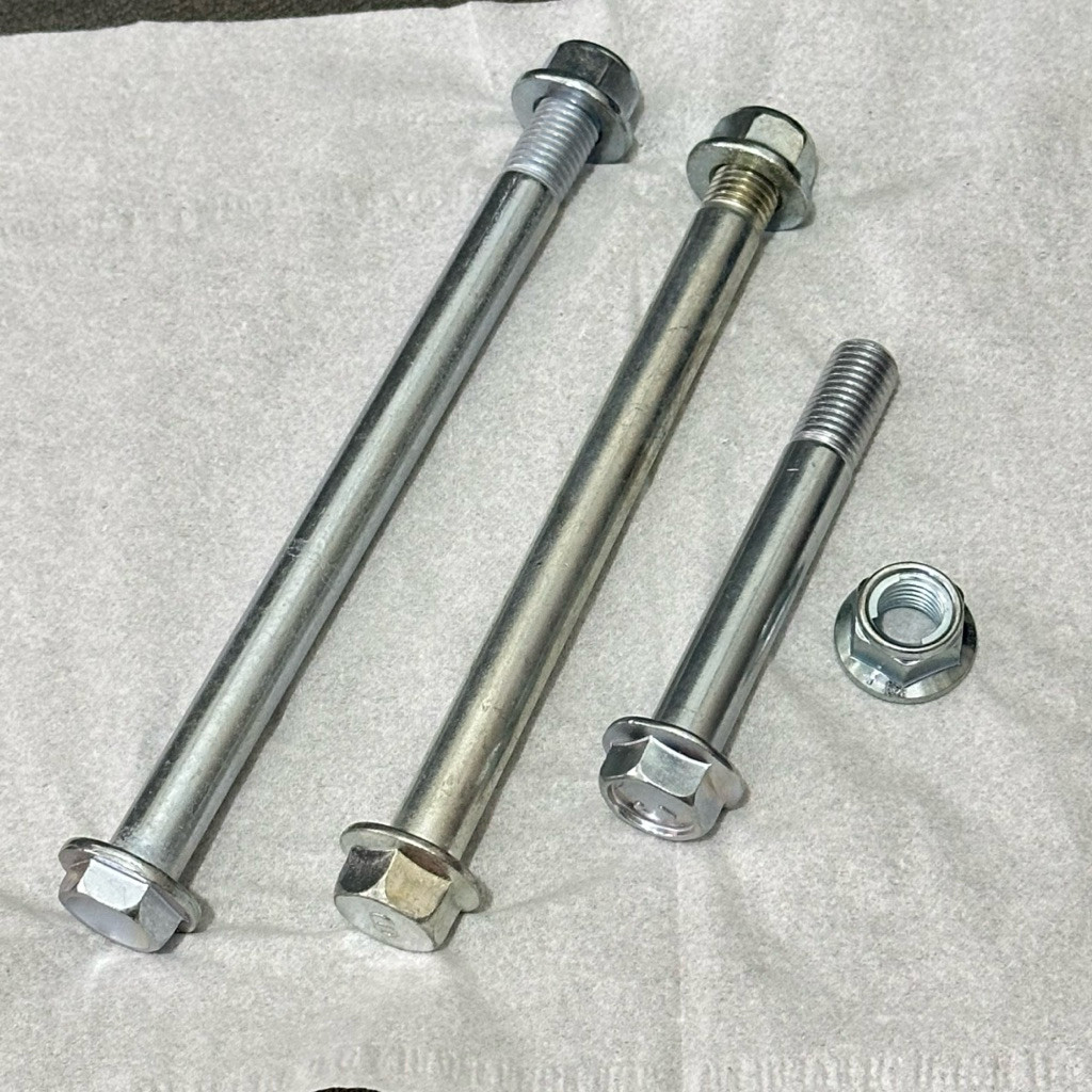 BOLT FLANGE M10x65 m10x120 m10x135 BOLT 14 ยาว 6.5 ซม. 120 ซม. 12.5 ซม. ปลอกกุญแจ 14 x MBS INDO WHOL