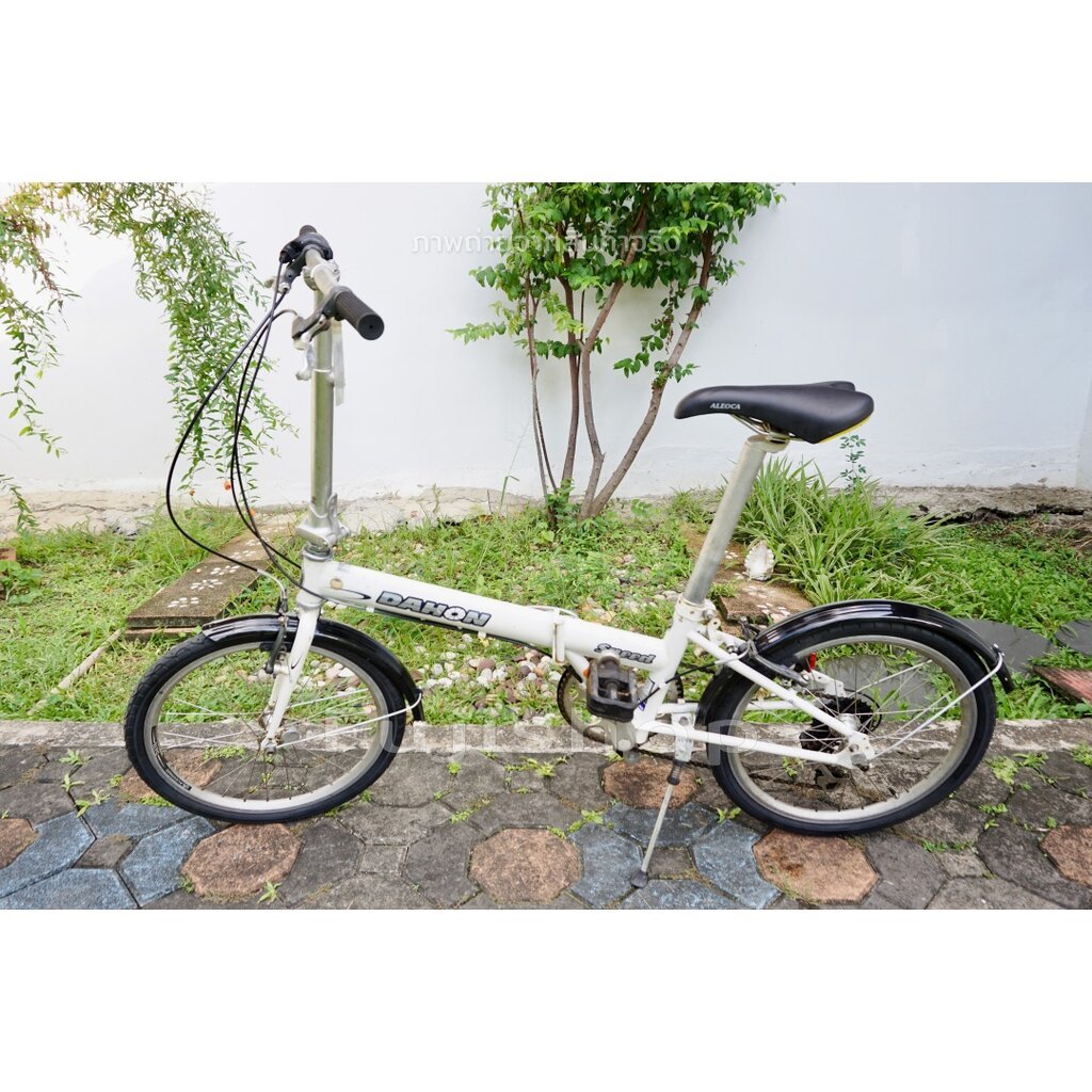 จักรยานพับได้ญี่ปุ่น - ล้อ 20 นิ้ว - เกียร์ 8 สปีด - โครโมลี่ - Dahon Speed P8 - สีขาว [จักรยานมือสอ