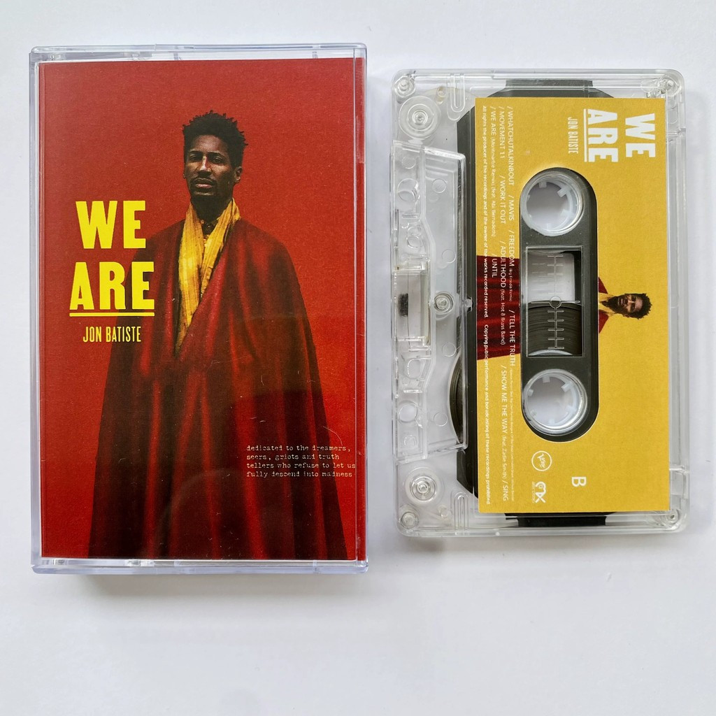 Jon Batiste WE ARE อัลบั้ม เทปคาสเซ็ท Soul ใหม่เอี่ยม C0103