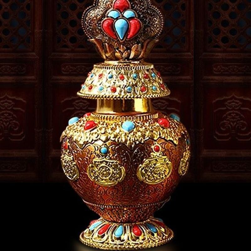 T ทิเบต Aquarius Dragon King Aquarius เครื่องประดับเทพเจ้าแห่งโชคลาภ ราชามังกร Moni Aquarius แปดเครื