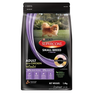 [เลือกรสชาติได้] Purina Supercoat อาหารสุนัข 1.2-1.5 kg