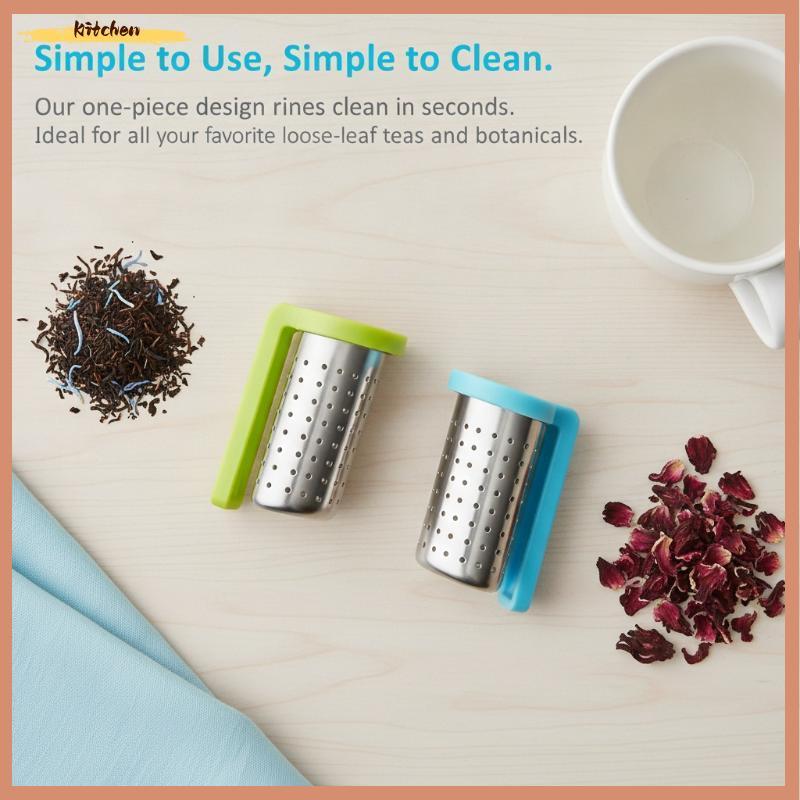 XDT Great Stainless Steel Tea Diffuser รูที่แม่นยํา Smooth Outflow Herbal Tea Infuser KCP