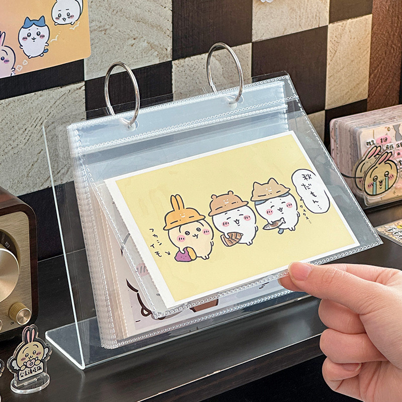 10 ซม.ขนาดเล็ก Photocard โปสการ์ดโพลารอยด์ Natto Star Meal Star Photocard อัลบั้มตารางอะคริลิค 8.18 