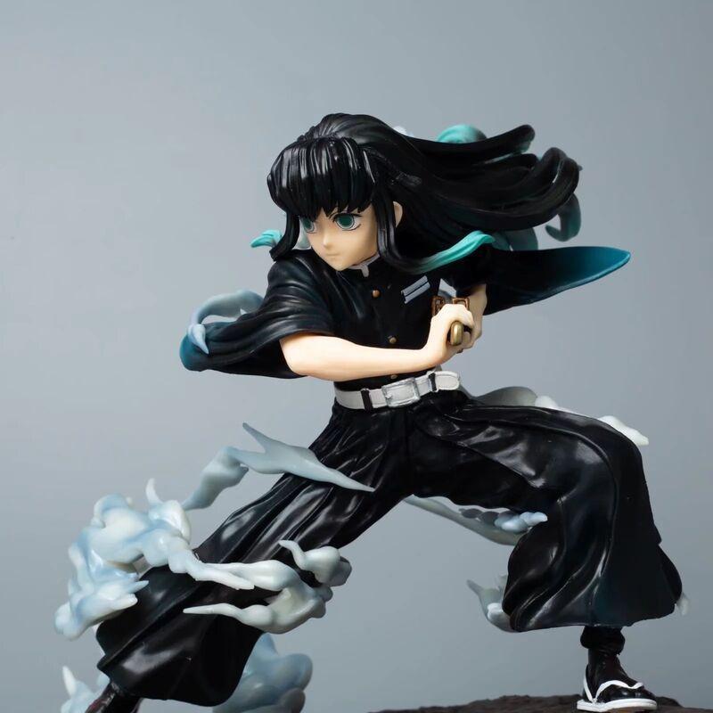 Demon Slayer Kasumizhu Shitou Muichiro หนึ่งในเก้าเสาเครื่องประดับรุ่น Boxed Figure GM
