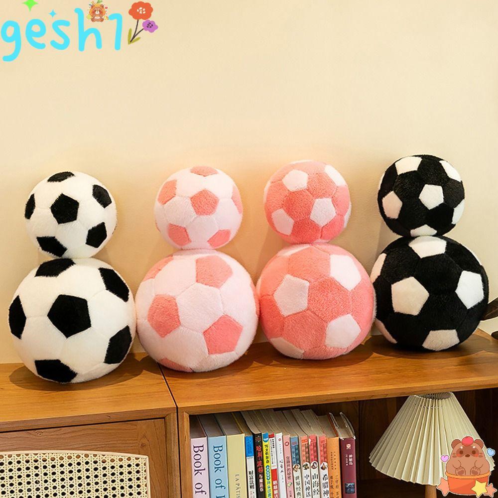 GESH1 Furry Football Doll, จําลอง Ferret Fur 18 ซม.กอดหมอน, Creative Soft Interactive ของเล่นหลากสี 