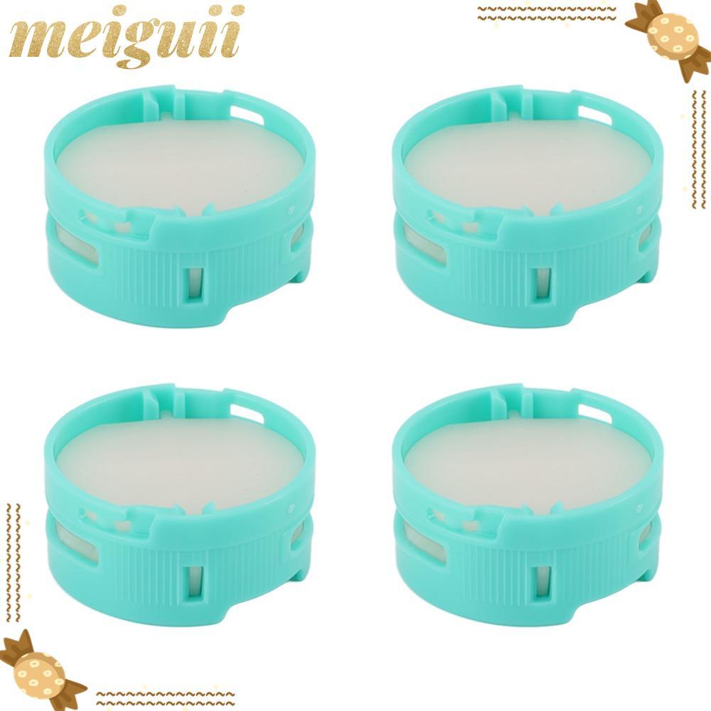 MEIGUII 4PCS กลิ่น Neutralizer เปลี่ยนตลับหมึก,คลิปขนาดกะทัดรัดเครื่องฟอกอากาศ,สีเขียวสําหรับ Shark 