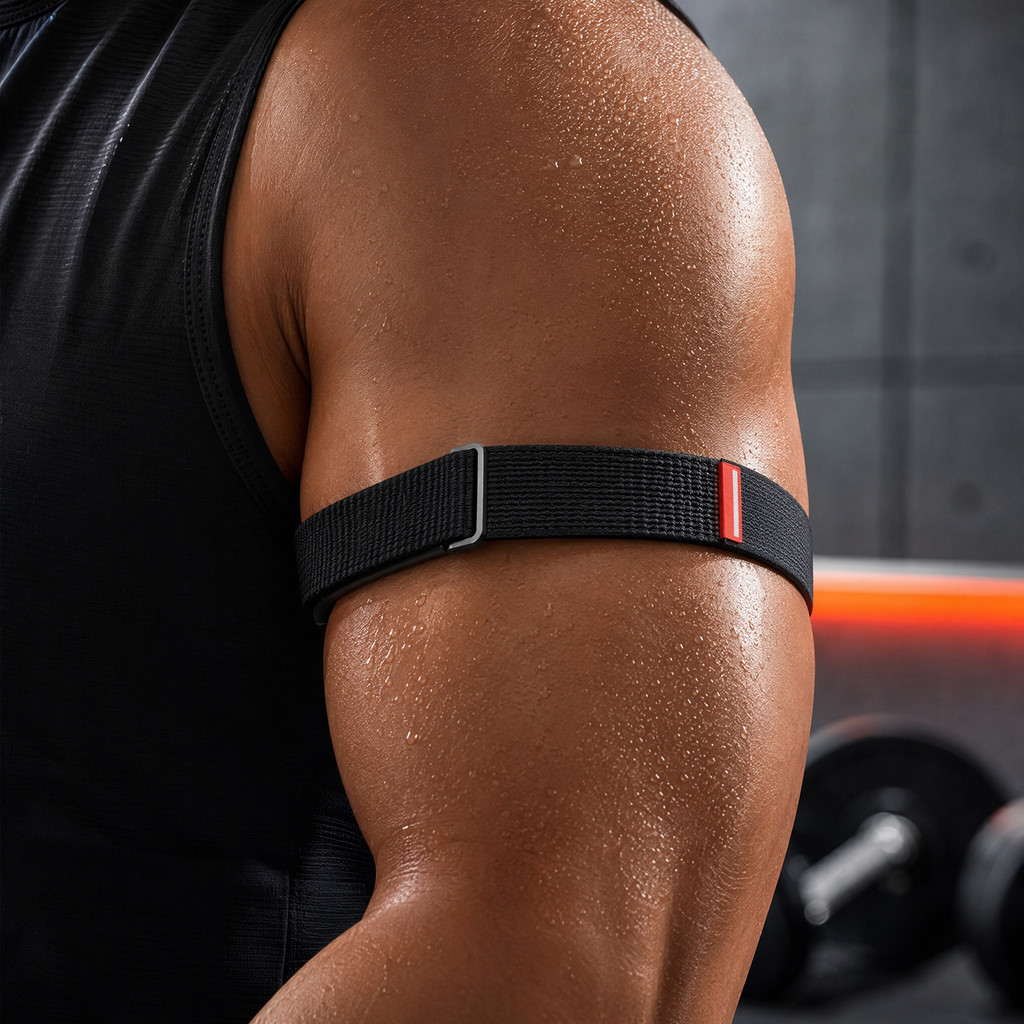 สายรัดปลอกแขนสําหรับกิจกรรม Band Nylon Extended Bicep Band Metal Enclosure [Deceble.th]