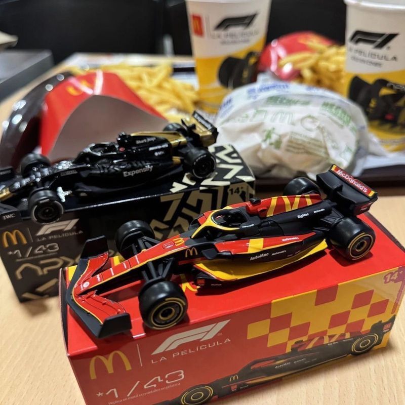 F1 Co-Branded McDonalds APX Fleet Racing Model Limited Formula 1: 43 Car Model