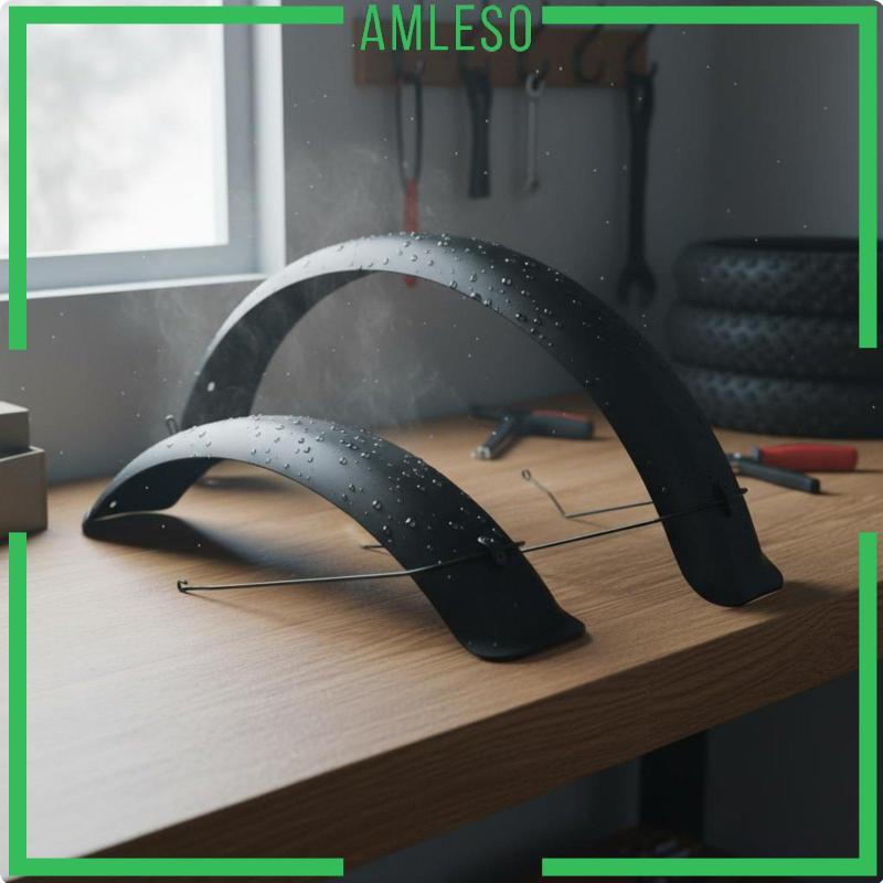 [Amleso] Fat Bike Mudguards Scientific Bend Structure Splash Guards Road Gravel Bike Accessories for