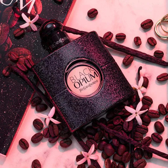 แท้  Yt Laurent Black Opium EDP 90ml น้ำหอมขวดใหญ่ น้ำหอมผู้หญิง