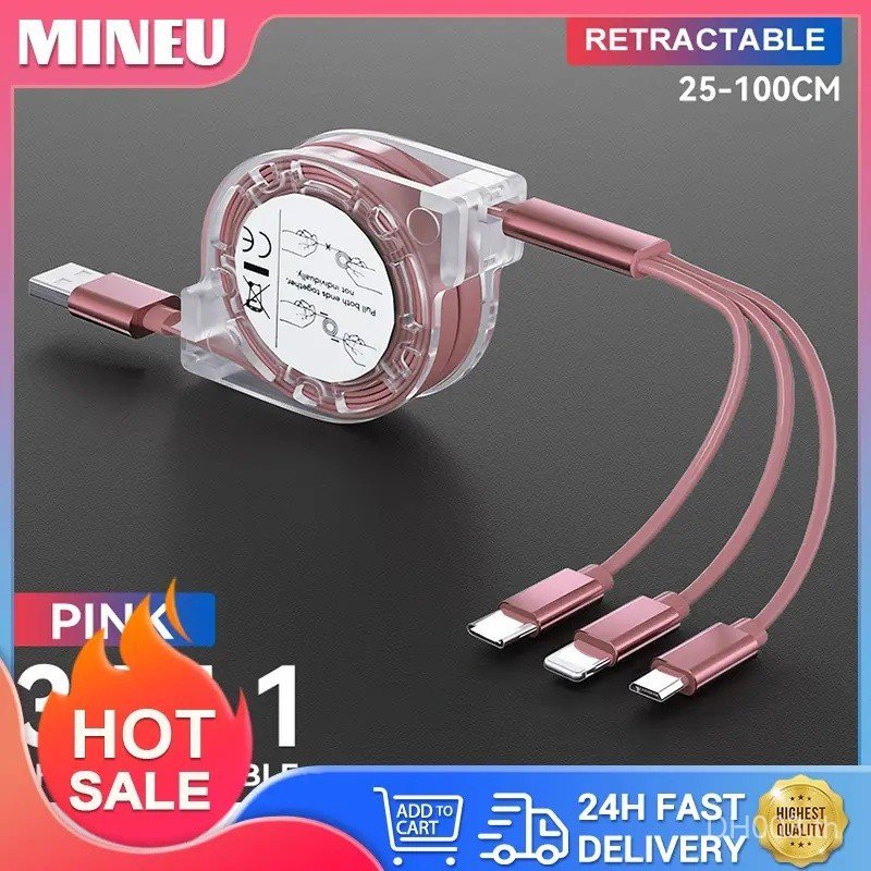 3 In 1 Charger Fast Charger Original Android Fast Charger สําหรับ Android Original Charger Android F