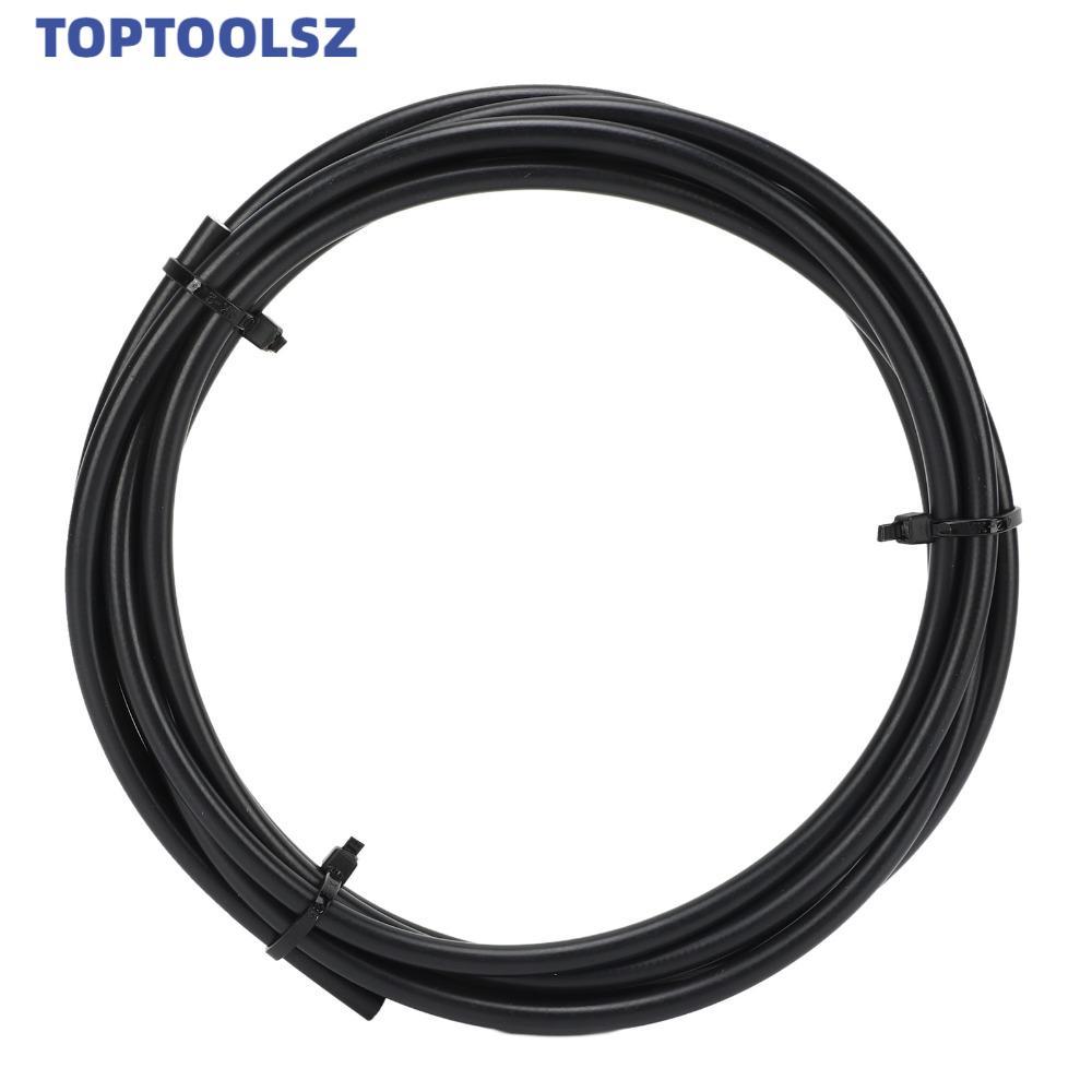 TOPTOOLS ชุดท่อเบรกจักรยาน, สีดําติดตั้งง่ายจักรยานท่อดิสก์เบรกไฮดรอลิก, BH90 สําหรับ M506, M596, M6