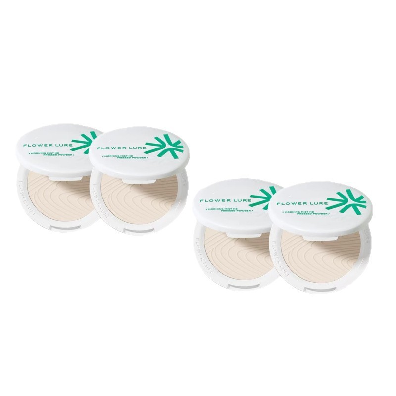 Ode to the Flowers Powder Setting Makeup Oil Control คอนซีลเลอร์ 7.2g Long-Lasting Wet Dry Dual-Use 