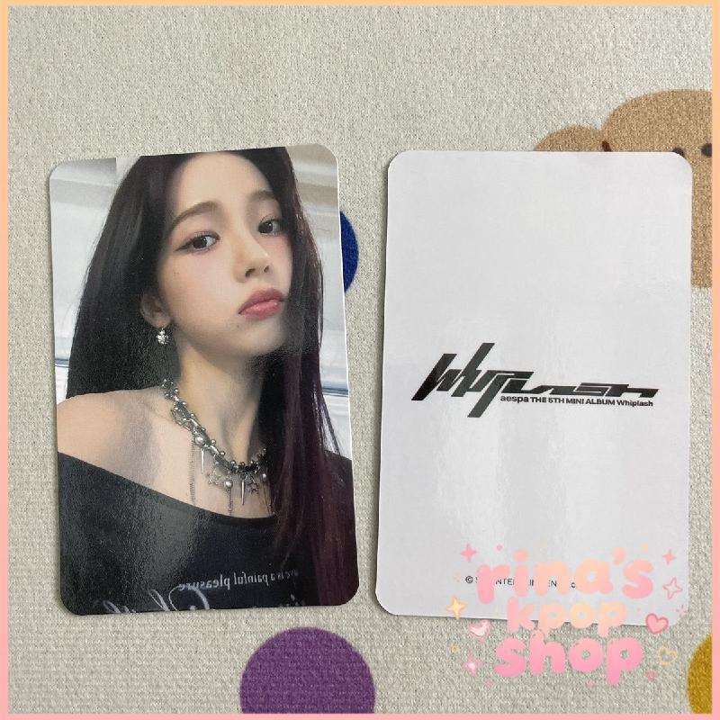 พร้อมส่ง aespa Live Card aepsa Live Card k4k4 Live mini5 whiplash