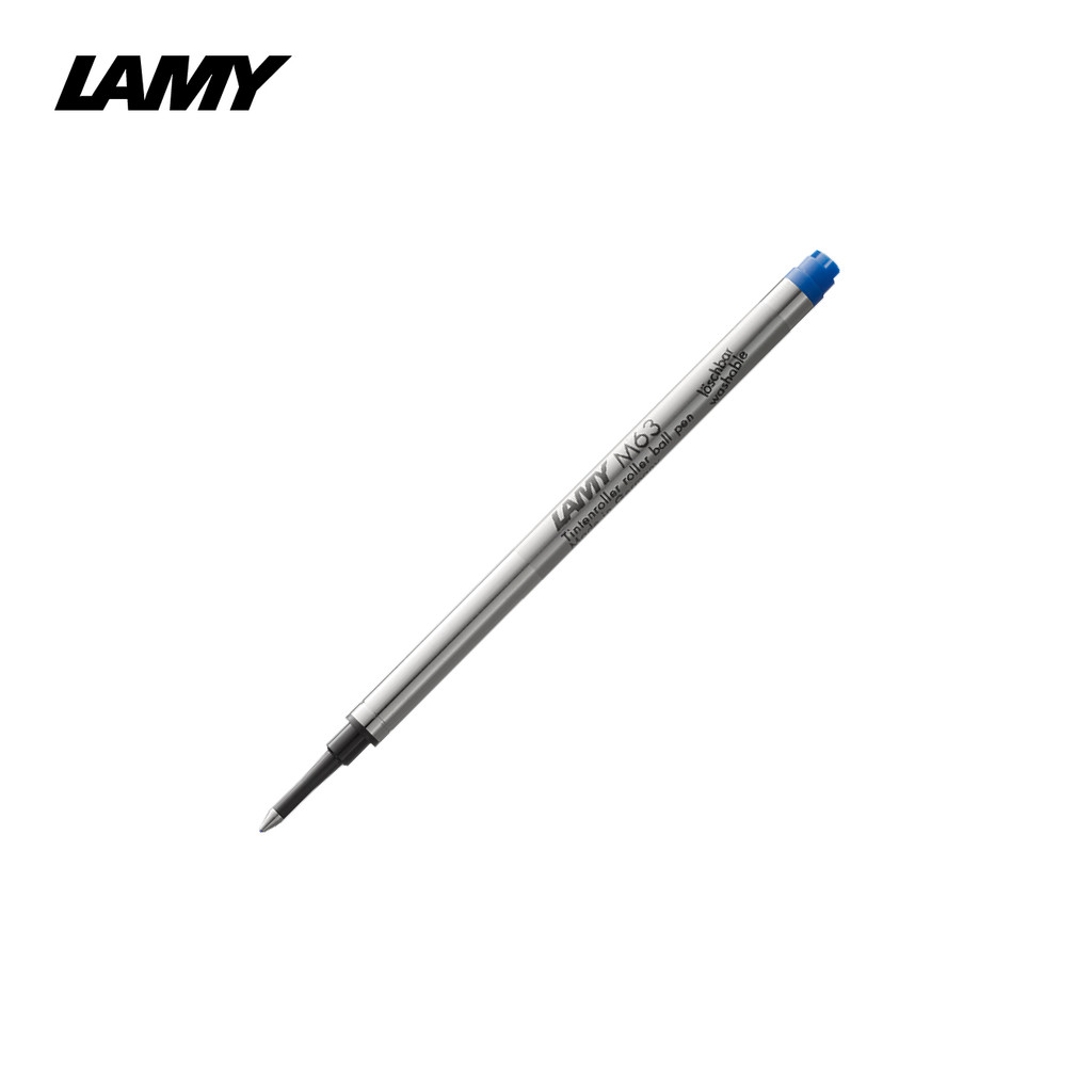 LAMY عبوات قلم M63 أزرق (3 قطع) + علبة أقلام هدية — صورة 4