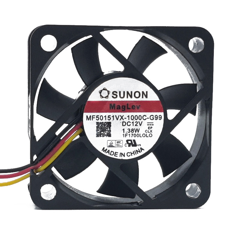 MF50151VX-1000C-G99 SUNON พัดลม 5015 12V 1.38 W 5 ซม. พัดลมเงียบ