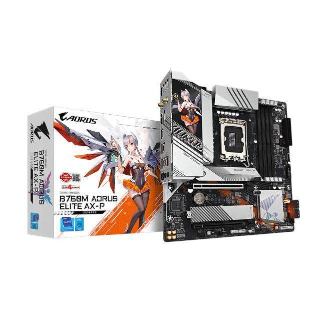 [มือสอง] Gigabyte B760M AORUS PRO AX GAMING แกะสลัก GAMING X AC DDR4 Magic Eagle ELITE แกะสลักขนาดเล