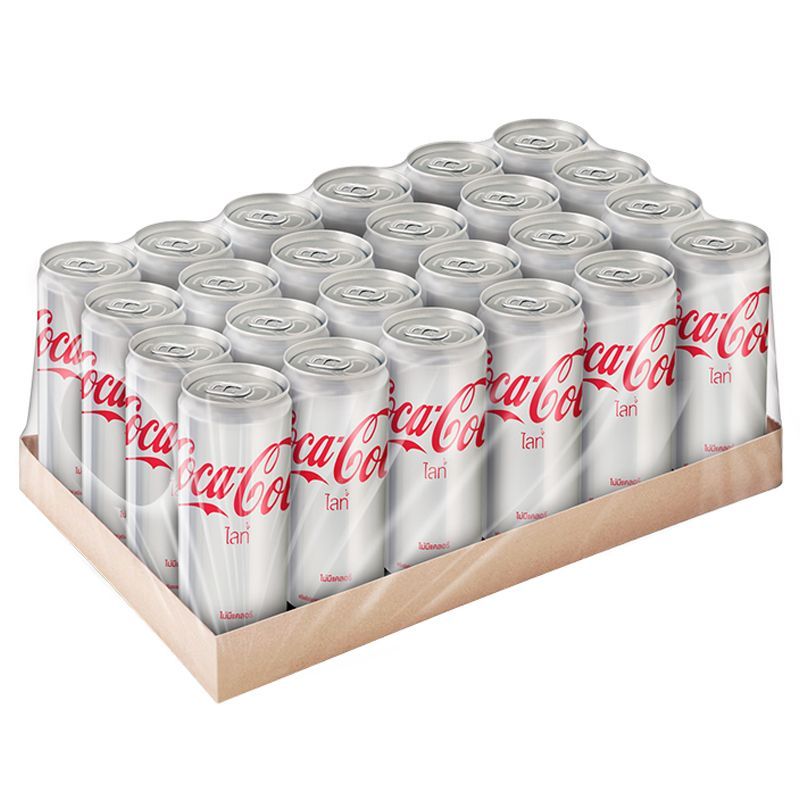 โค้กไลท์ 325มล. แพค 24 Coke Light 325ml. Pack 24 [หมายเลขบาร์โค้ด 8851959232057]