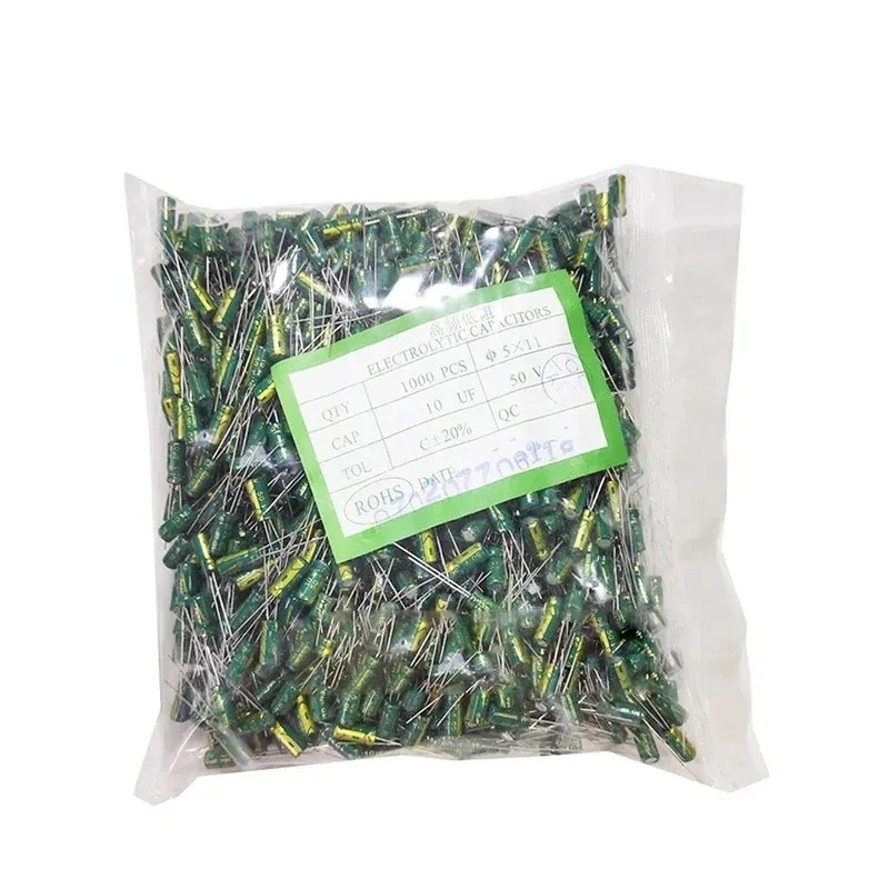 50-1000pcs 10V 16V 25V 35V 50V 400V ความถี่สูงต่ํา ESR ตัวเก็บประจุอลูมิเนียม 100UF 220UF 330UF 470U