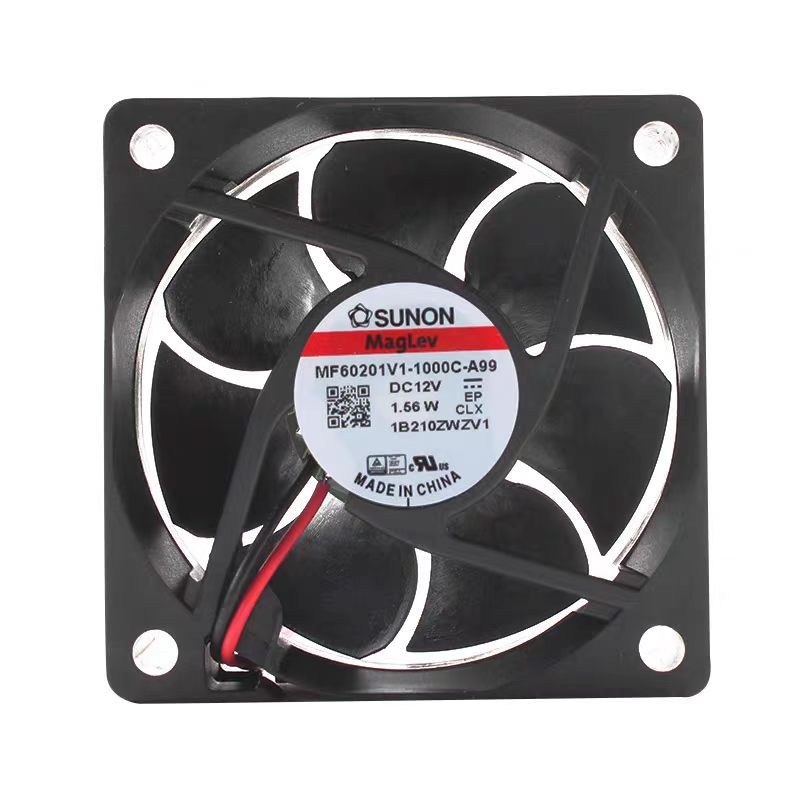 MF/ME60201V1/2VX3-1Q010A030F000U1000C10000-9G99S พัดลมระบายความร้อน 12V