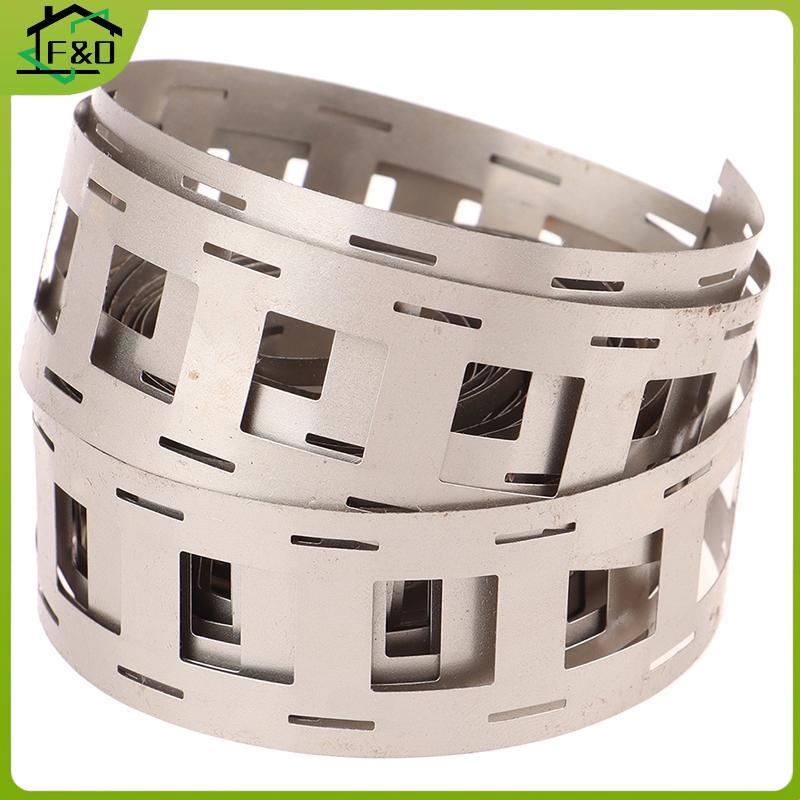 F&O 1M pure nail tab 18650 แบตเตอรี่ li-ion แบตเตอรี่ nail strip แบตเตอรี่ Ni เข็มขัด 2P 0.15mm.