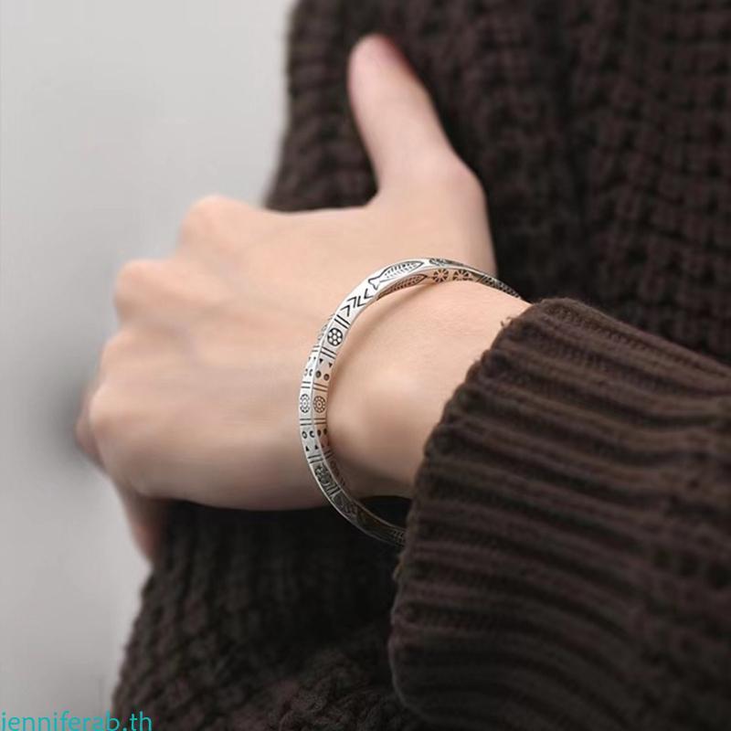 Jenniferab Mobius-Ring Bracelet -Runes กําไลข้อมือ Amulet สร้อยข้อมือสําหรับผู้ชาย Mobius Cuff