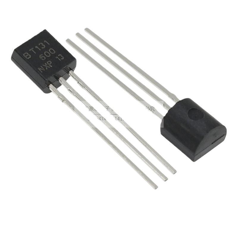 50 ชิ้น/ล็อตยี่ห้อใหม่ของแท้ BT131-600 Three-End Two-Way Controllable Silicon Switch 600V 1A TO-92 BT131