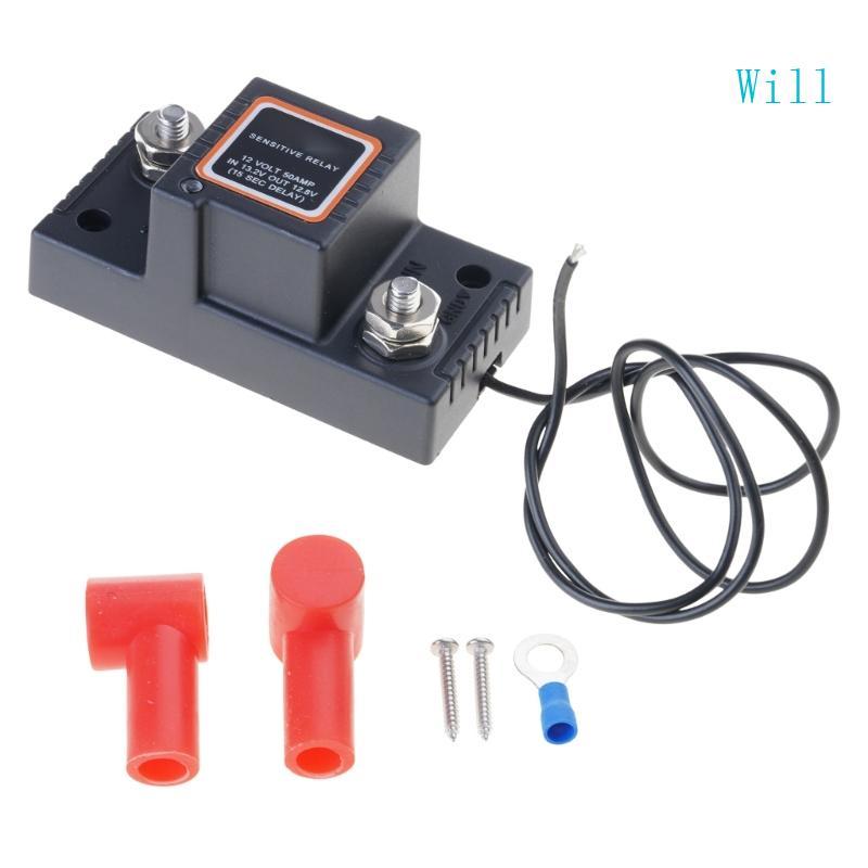 Will Dual Isolator UTV ATV Power Safety Supply รีเลย์ไวต่อแรงดันไฟฟ้า VSR