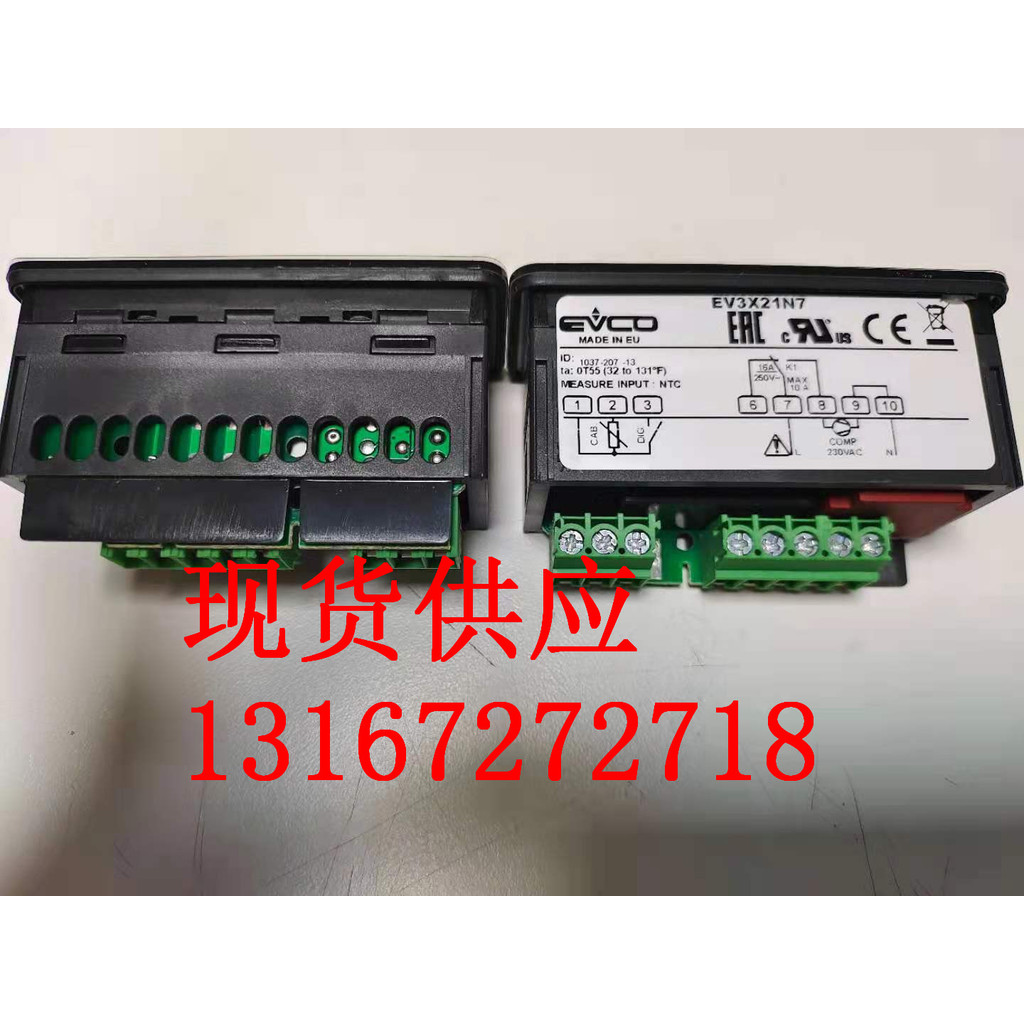 อิตาลี American Thermostat EVK412P7, EVK412P7VXBS ยี่ห้อใหม่เดิมแท้พร้อมสต็อก Supply