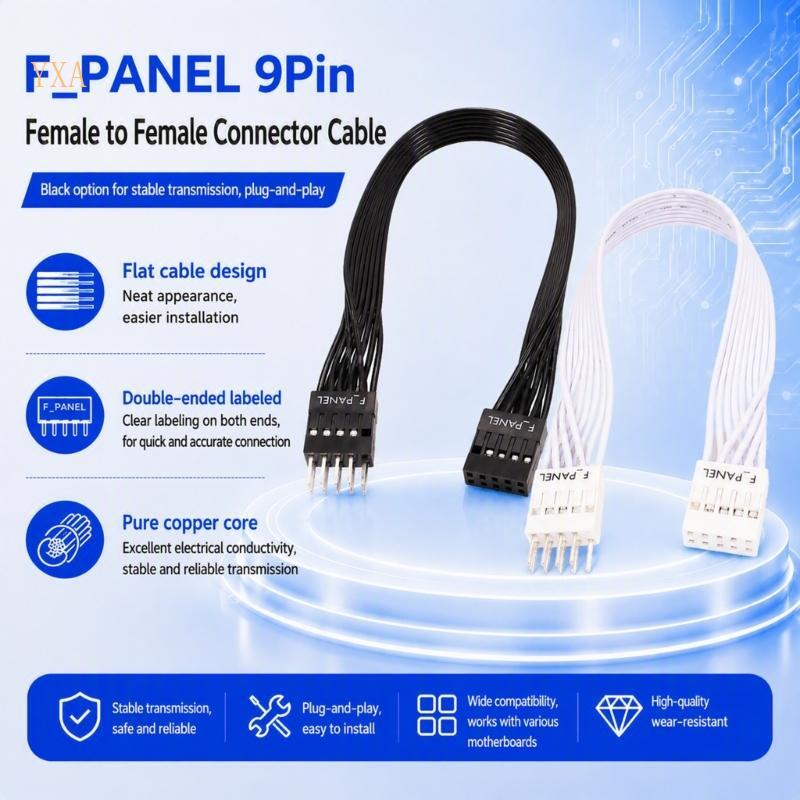 YXA Desktop PC F PANEL Cable for Front-Panel Connection Extension Cord