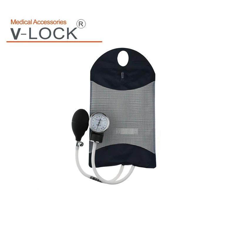 【QJ】Pressure Infusion Bag, 500ml, with Gauge 0 - 500 MBar