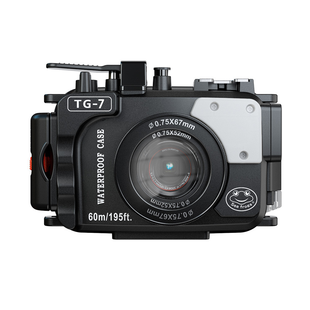 Mcoplus WP-TG7 60m/195ft ดําน้ําใต้น้ําเคสกันน้ําสําหรับ Olympus TG7 TG-7 กล้อง