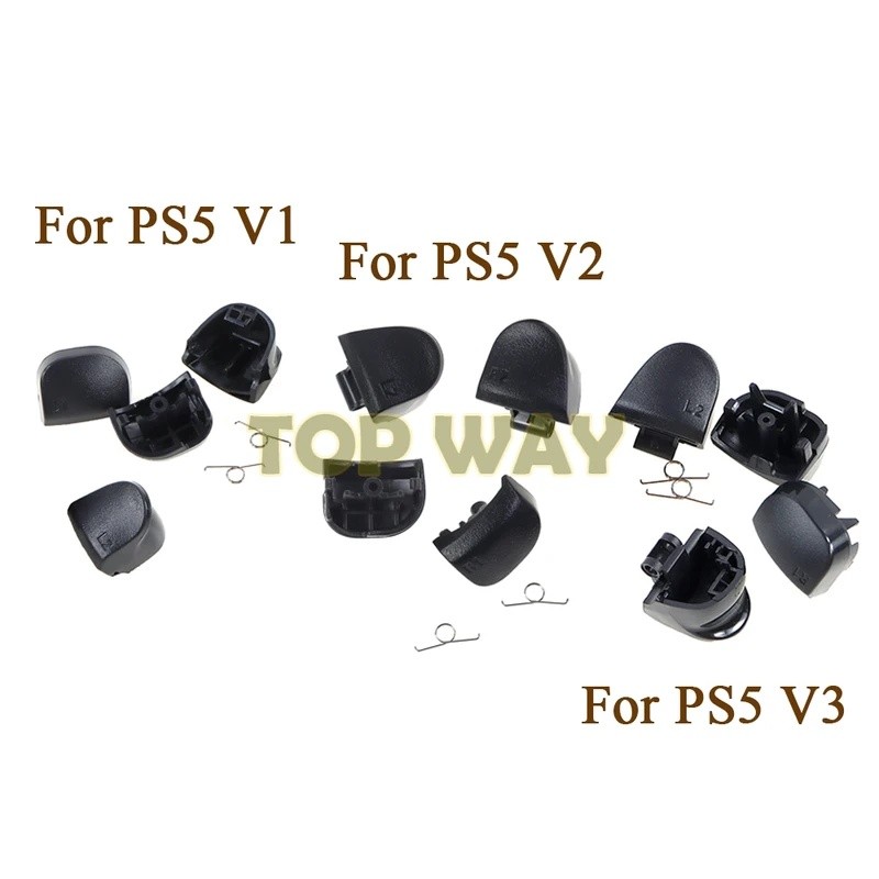 1 ชุดสําหรับ PS5 Controller V1.0 V2.0 V3.0 L1 R1 L2 R2 Trigger ไหล่ปุ่มฤดูใบไม้ผลิชุด V1 V2 V3