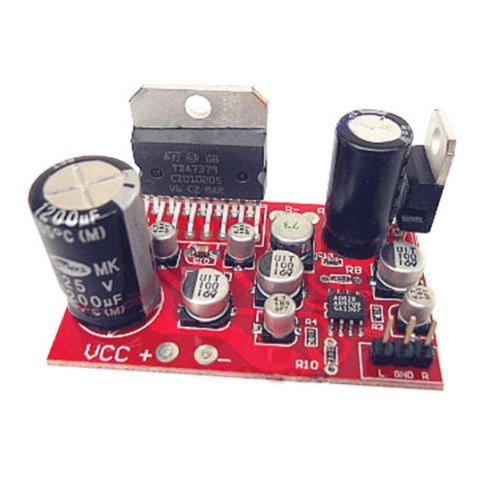TDA7379 บอร์ดเครื่องขยายเสียง + AD828 Preamplification Effect Super NE5532 SUNLEPHANT