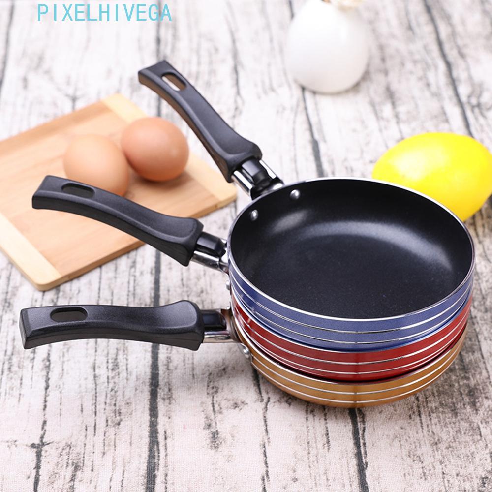 PIXELHIVEGA Skillet ไข่ทอดไม่ติด Mini Round Griddle Pan