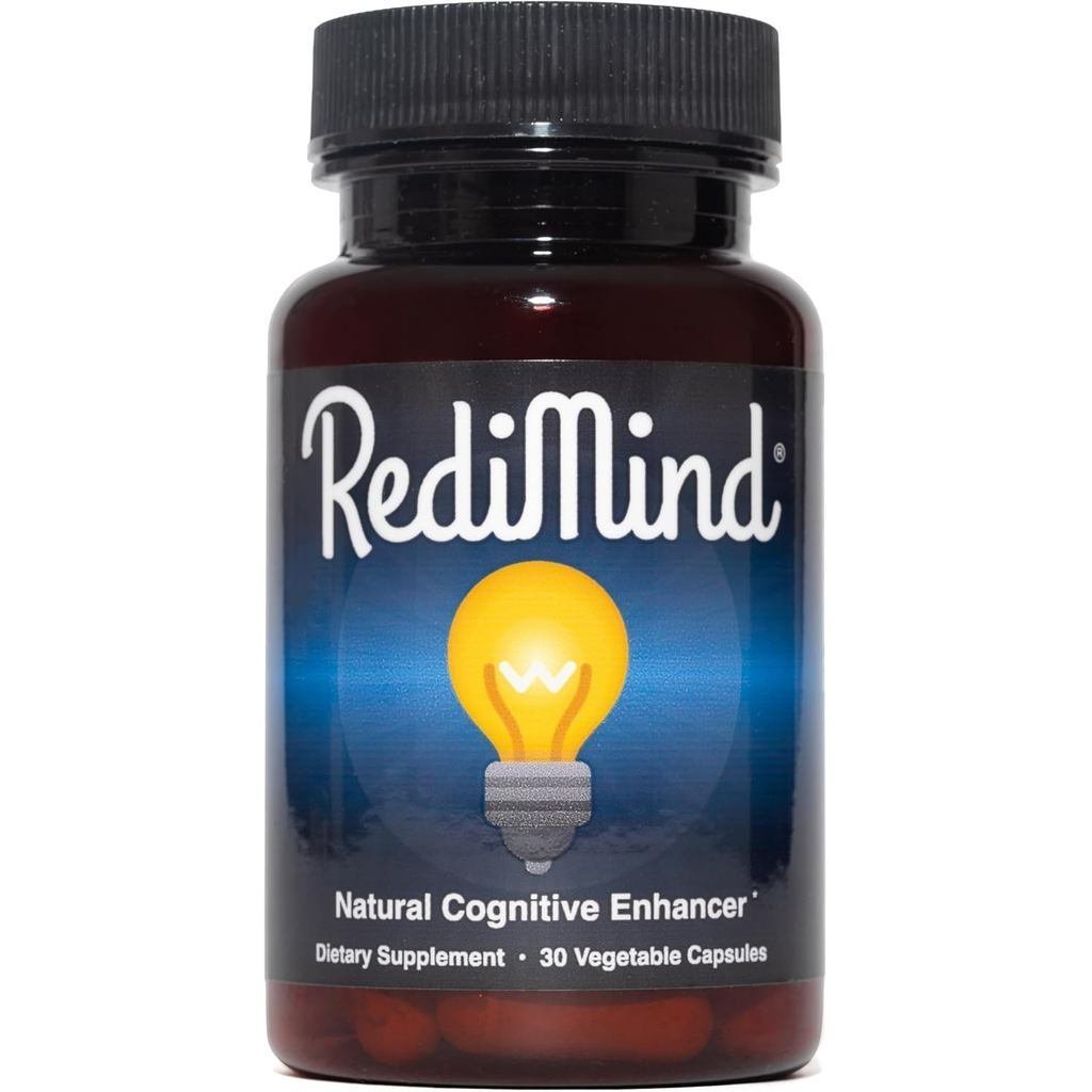 RediMind-ความรู้ความเข้าใจEnhancementCapsule-Non-GMO,Vegan,Gluten-Free FI4E YWC7
