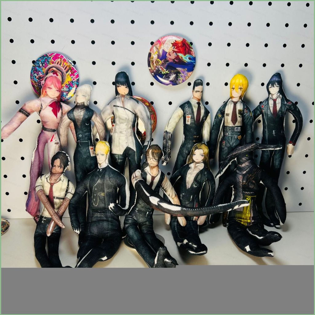 QL2 Limbus Company Don Quixote Plushie บทคัดย่อหนูแห้งตุ๊กตา Posable พร้อมโครงลวดสําหรับบิด