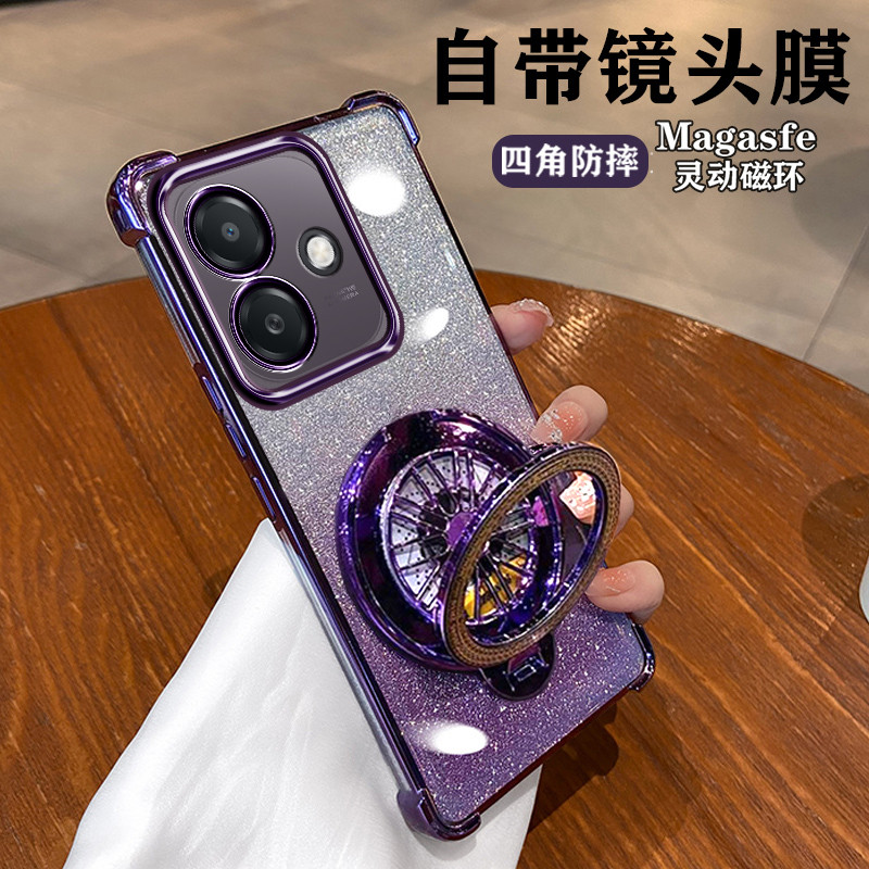 เหมาะสําหรับ oppoa3x รุ่นต่างประเทศเคสโทรศัพท์ CPH2681 เคสป้องกันถุงลมนิรภัยกันกระแทก A3X รุ่นต่างปร