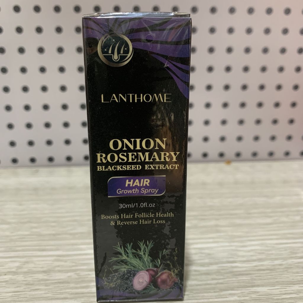 LANTHOME ONION ROSEMARY แชมพู Growth Spray น้ํามันผม
