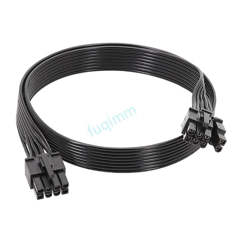 FQMM 8PIN ถึง 8PIN 6+2 สายไฟ 18AWG สําหรับ Corsair HX1200 HX1000 HX850 HX750 Modular Power Supplies 
