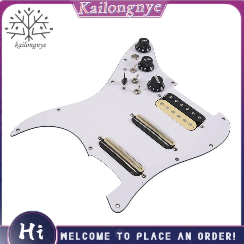 กีตาร์ไฟฟ้า Pickguard Guitar Pickguard Pickup สายไฟโหลด Prewired Pickguard Guitar Pickguard Scratchp