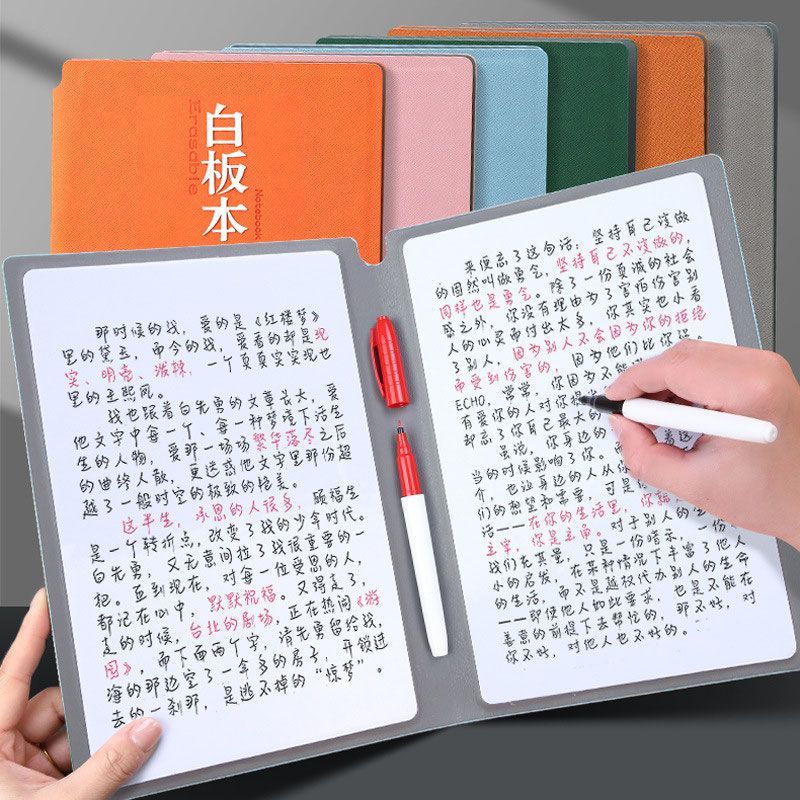 Artifact เขียนได้ไวท์บอร์ดโน้ตบุ๊คโน้ตบุ๊คเดสก์ท็อป Notepad A4 Office Plan Notepad มือวาดหนังสือ sac